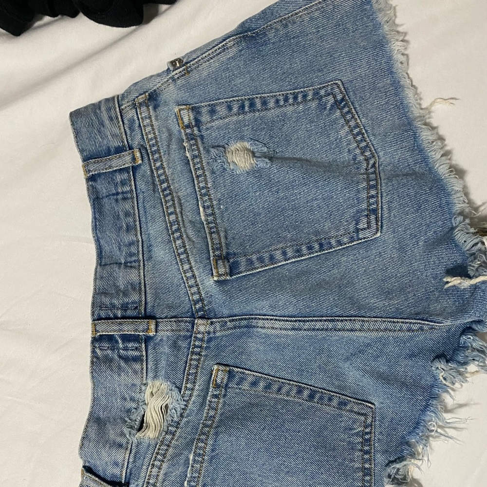 Urban Outfitters high-waisted jean shorts